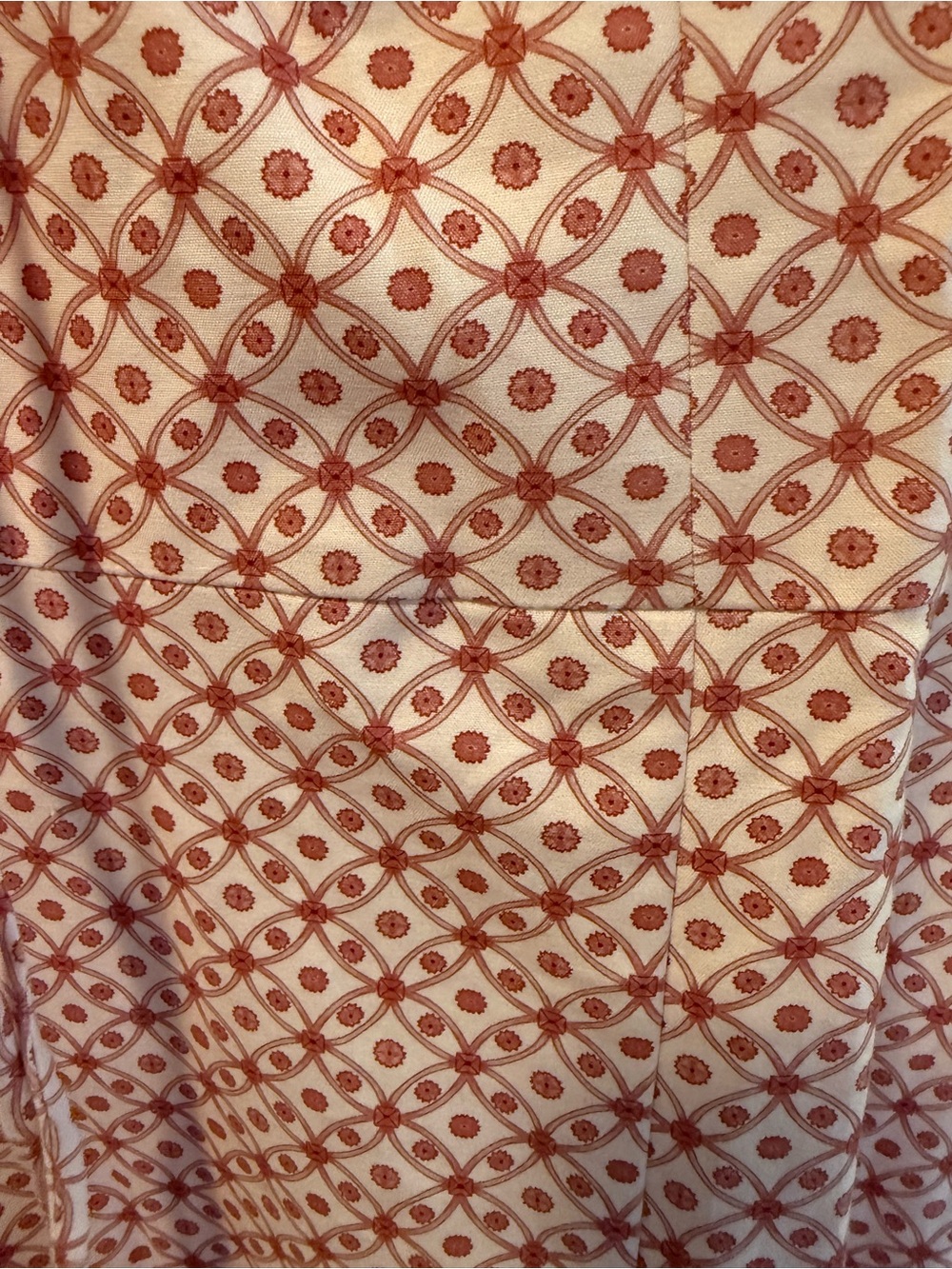 NWT Hill House The Lillie Dress in Rose Circular Lattice, Size XL - Picture 7 of 10